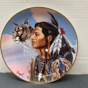 Spirit Leader from The Franklin Mint Decor Plate